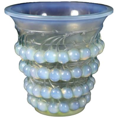 R. Lalique – “Montmorency” Opalescent Vase, 1930