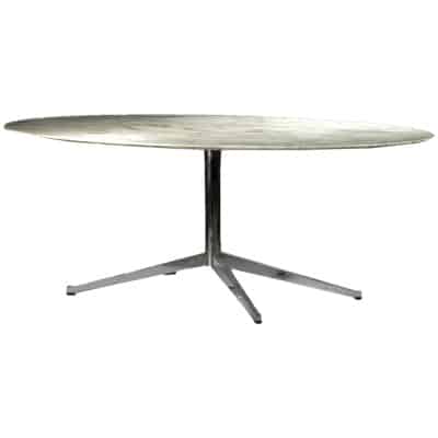 Florence KNOLL (1917-2019): Dining table with oval top