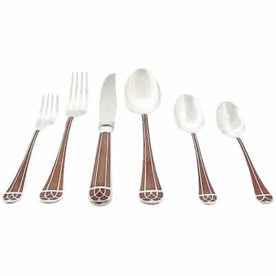 Christofle – “Talisman” Sienna cutlery set 120 pieces