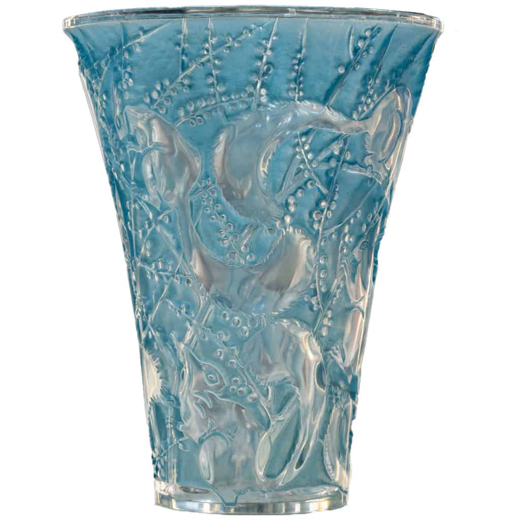 RENÉ LALIQUE ( 1860-1945) Vase « Senart » 3