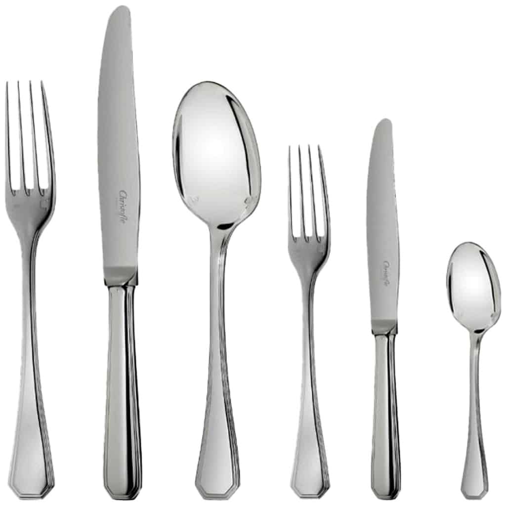 Christofle – “America” model cutlery set 105 pieces 3