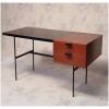 CM141 desk by Pierre Paulin for Thonet – Mahogany & Metal – Ca 1953 16