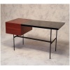 CM141 desk by Pierre Paulin for Thonet – Mahogany & Metal – Ca 1953 18