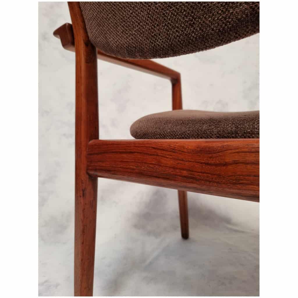 Suite of 6 model 196 armchairs – Finn Juhl for France & Son – Teak – Ca 1960 14