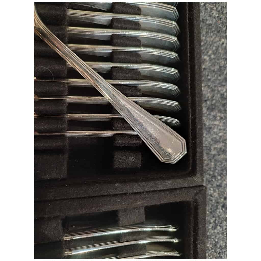 Christofle – “America” model cutlery set 105 pieces 6