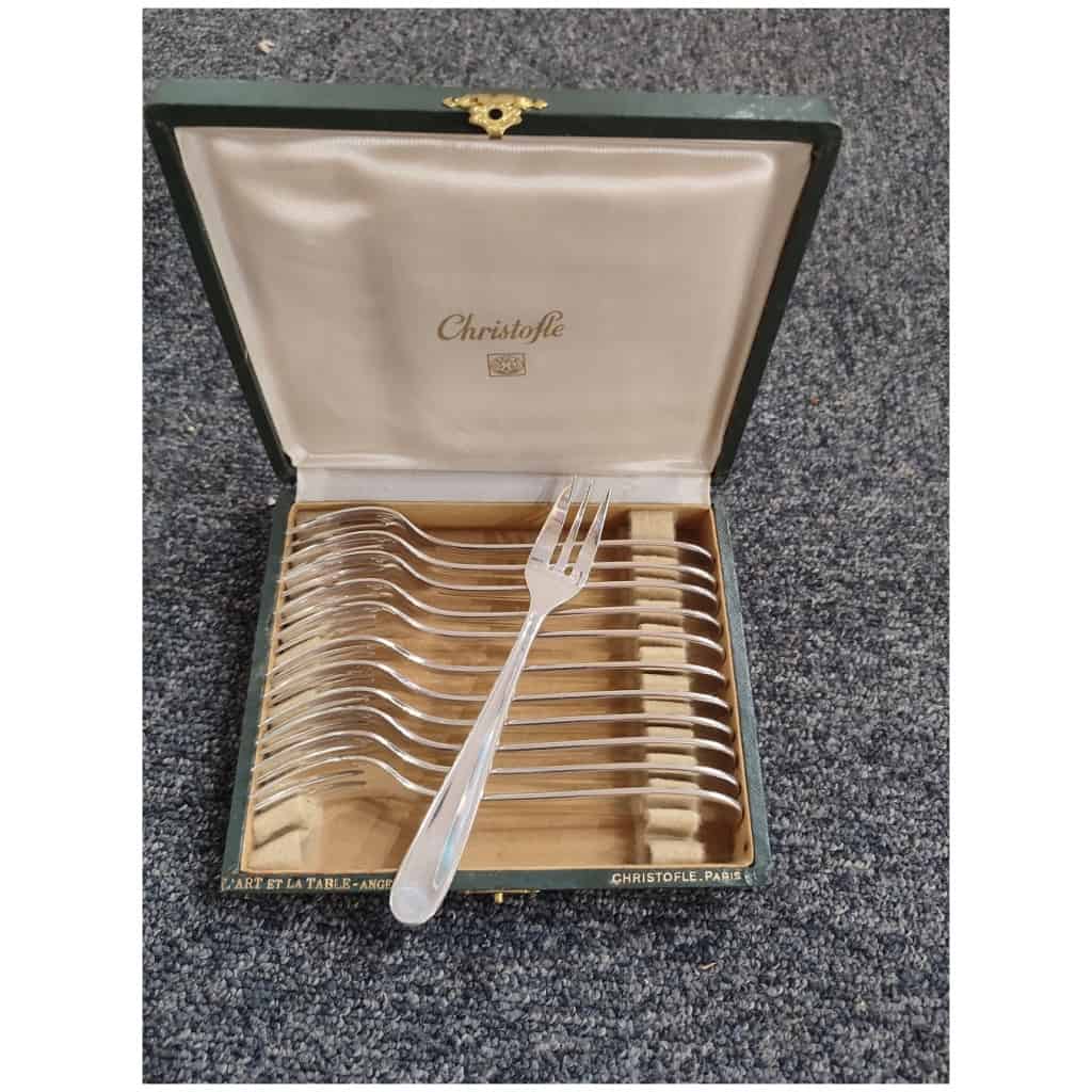 Christofle – “America” model cutlery set 105 pieces 8