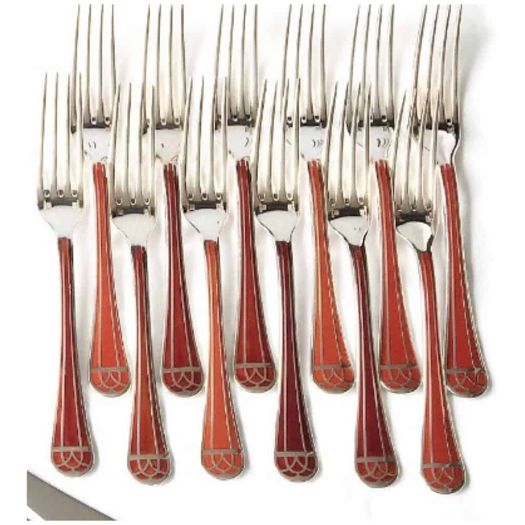 Christofle – “Talisman” cutlery set Sienna 130 pieces 5