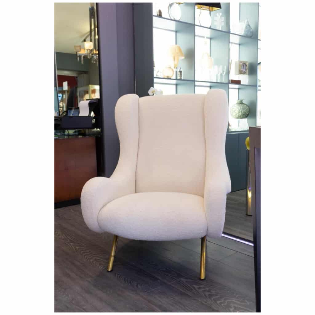 Marco ZANUSO & ARFLEX – Pair of “Senior” armchairs 6
