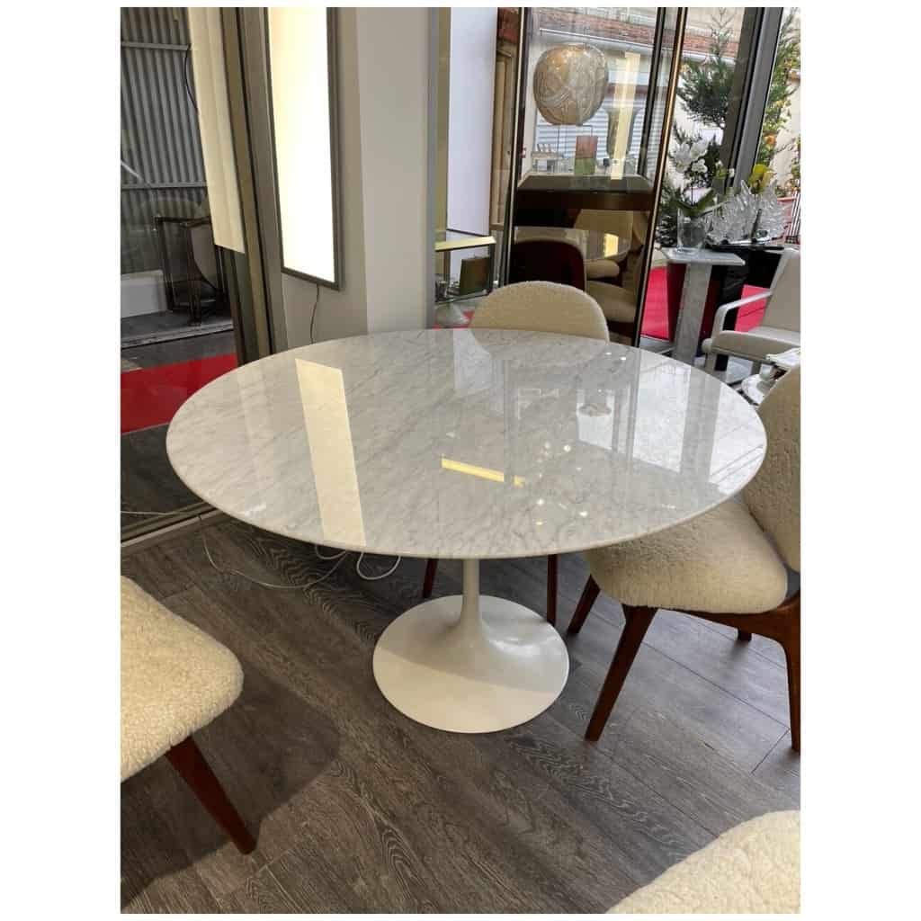 Table Tulipe – Eero Saarinen (1910-1961) & Knoll International 120 cm diamètre 5