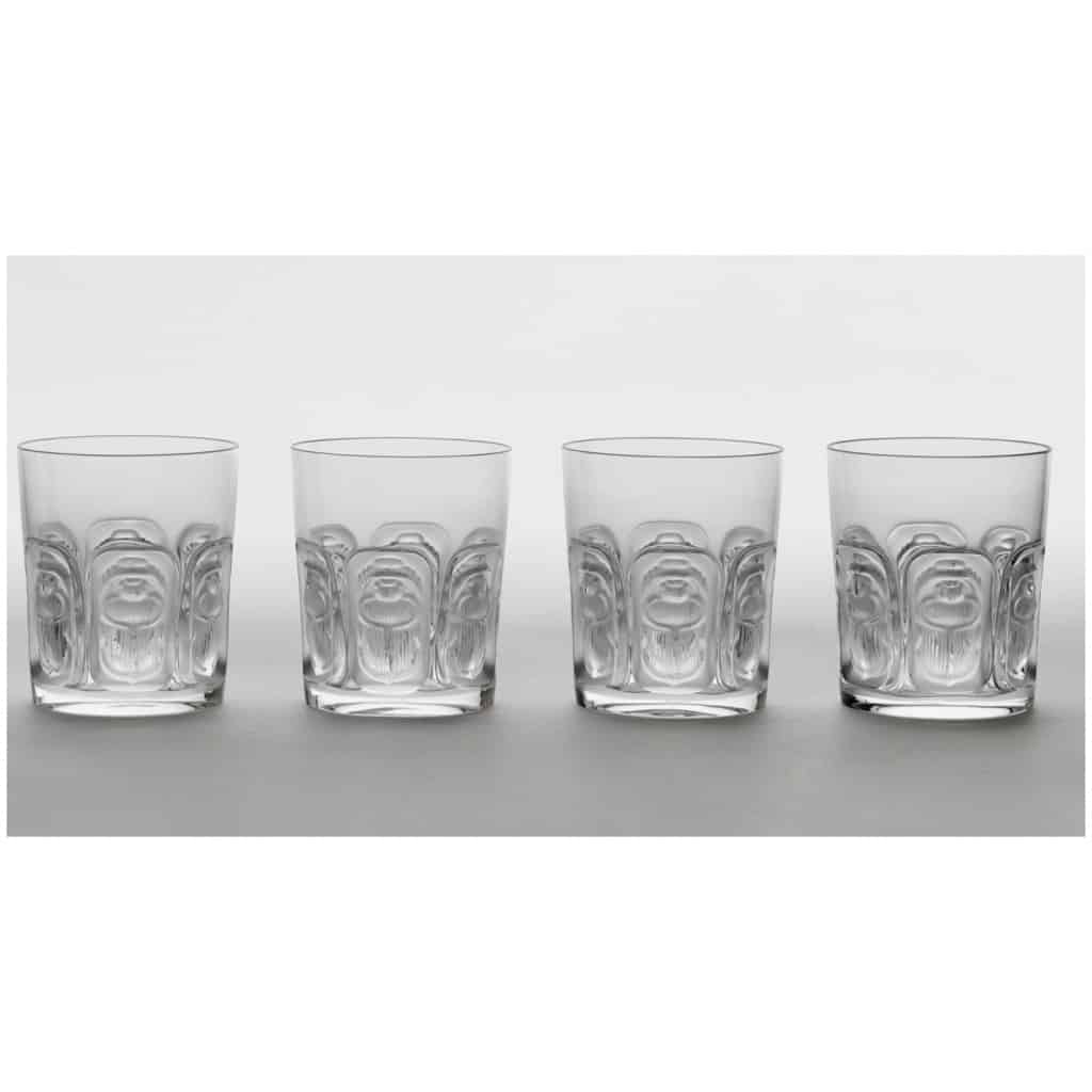 Lalique France : Ensemble de 12 verres « Khépri » 5