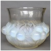 René Lalique : Vase « Prunes » Opalescent 8