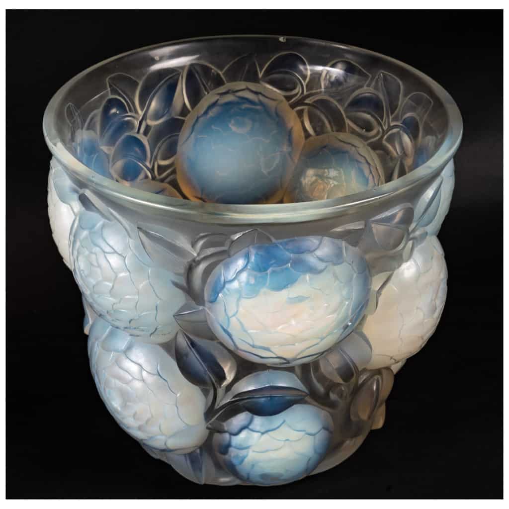 René Lalique (1860-1945) – Vase Opalescent « Oran » 6