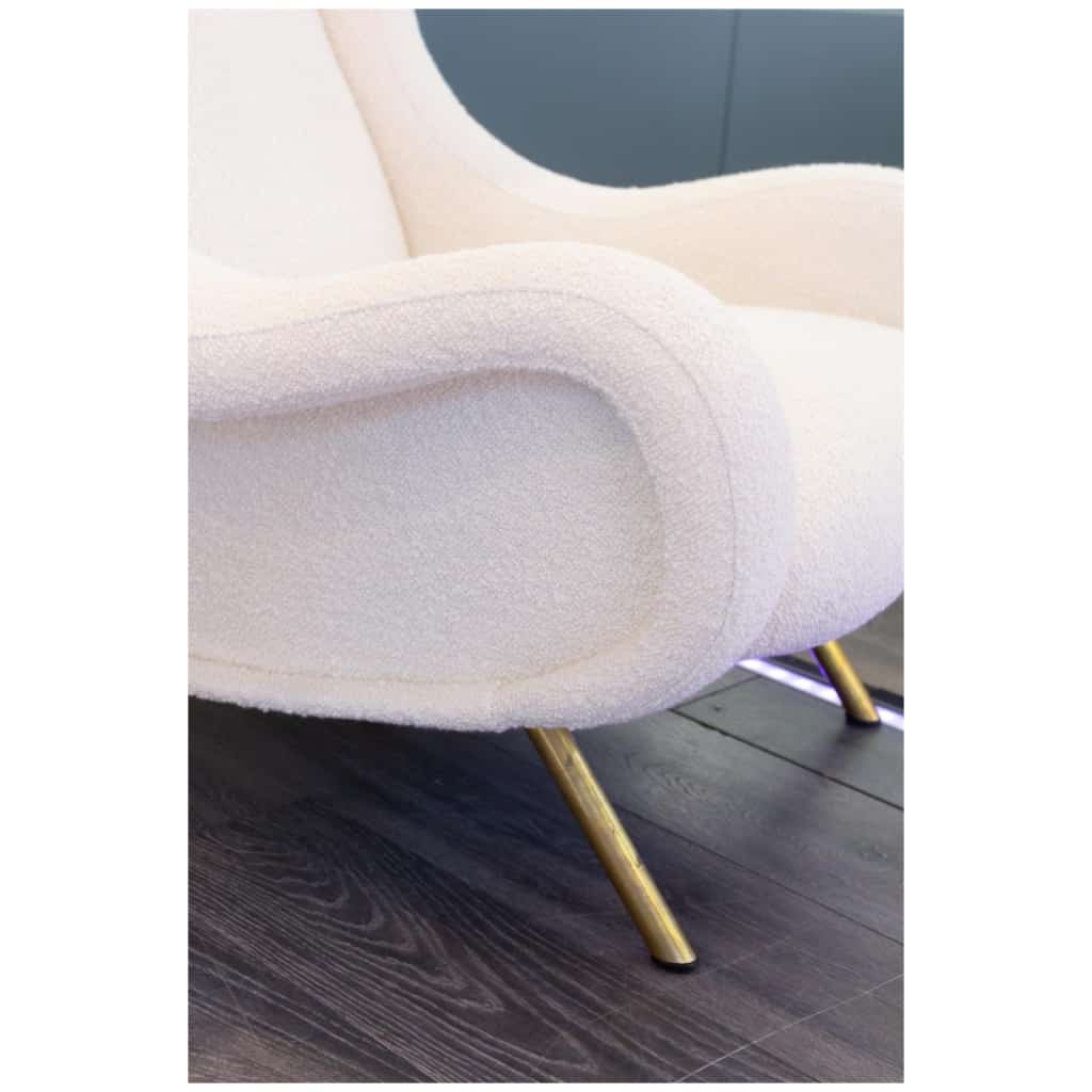 Marco ZANUSO & ARFLEX – Pair of “Senior” armchairs 14