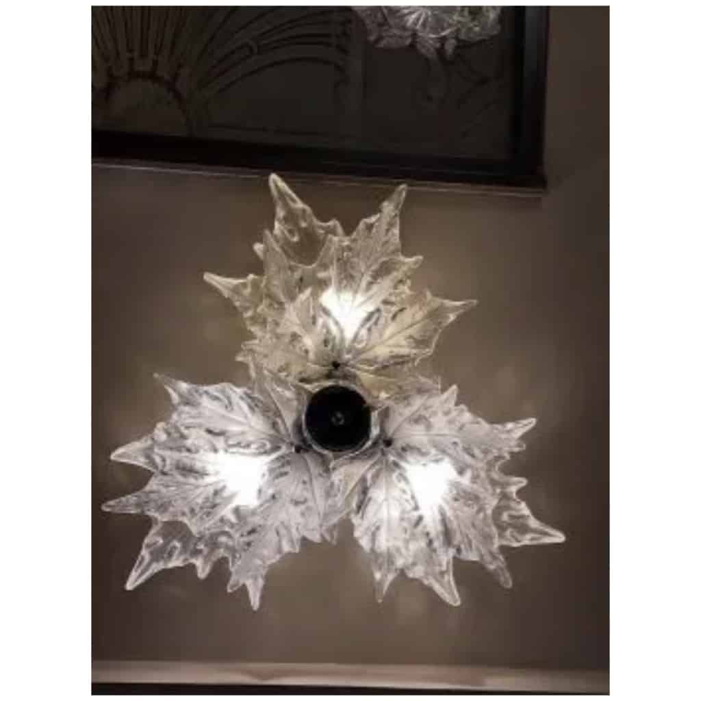 Lalique France: “Champs-Elysées” model wall lamp 4