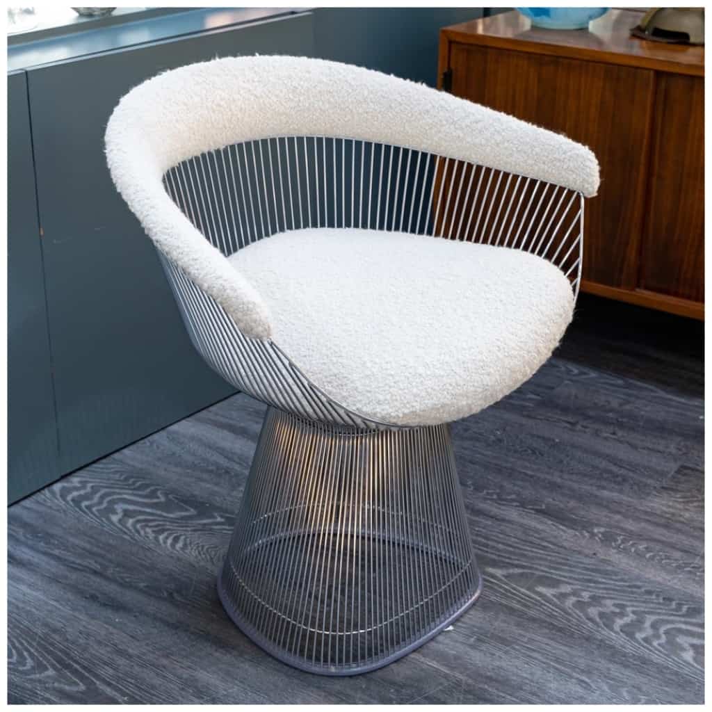 Knoll éditeur & Warren Platner : 4 fauteuils création 1966 7