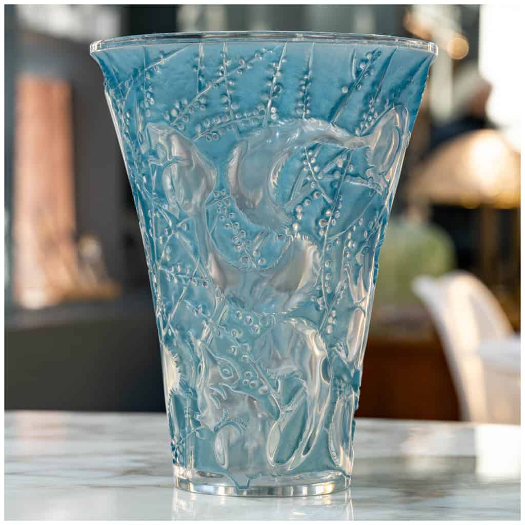 RENÉ LALIQUE ( 1860-1945) “Senart” Vase 4