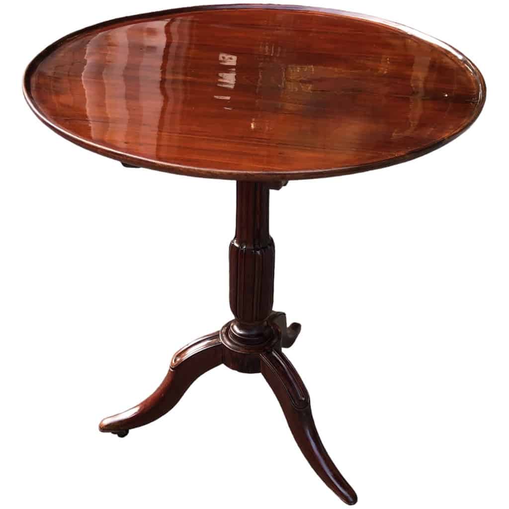 Louis Period Mahogany Pedestal Table XVI 4