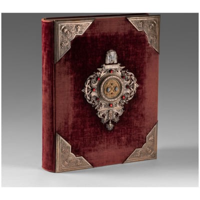 Maison M. Nissi & Fils, Budweis, Bohemia, coffret à bijoux ayant servi à Sarah Bernhard, XIXe