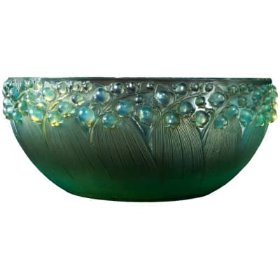 R.LALIQUE : Coupe « Muguet » 1931