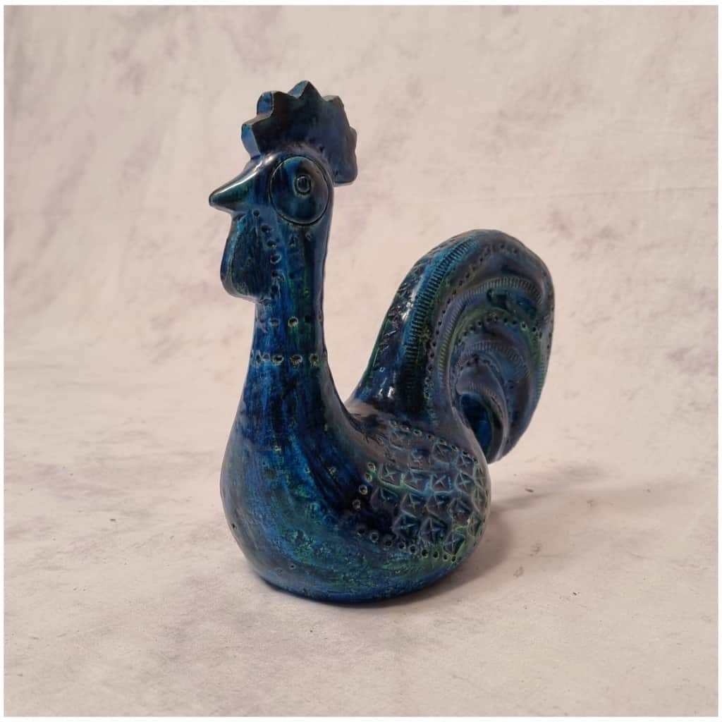 Vintage Rooster By Aldo Londi For Bitossi – Ceramic – Ca 1960 7