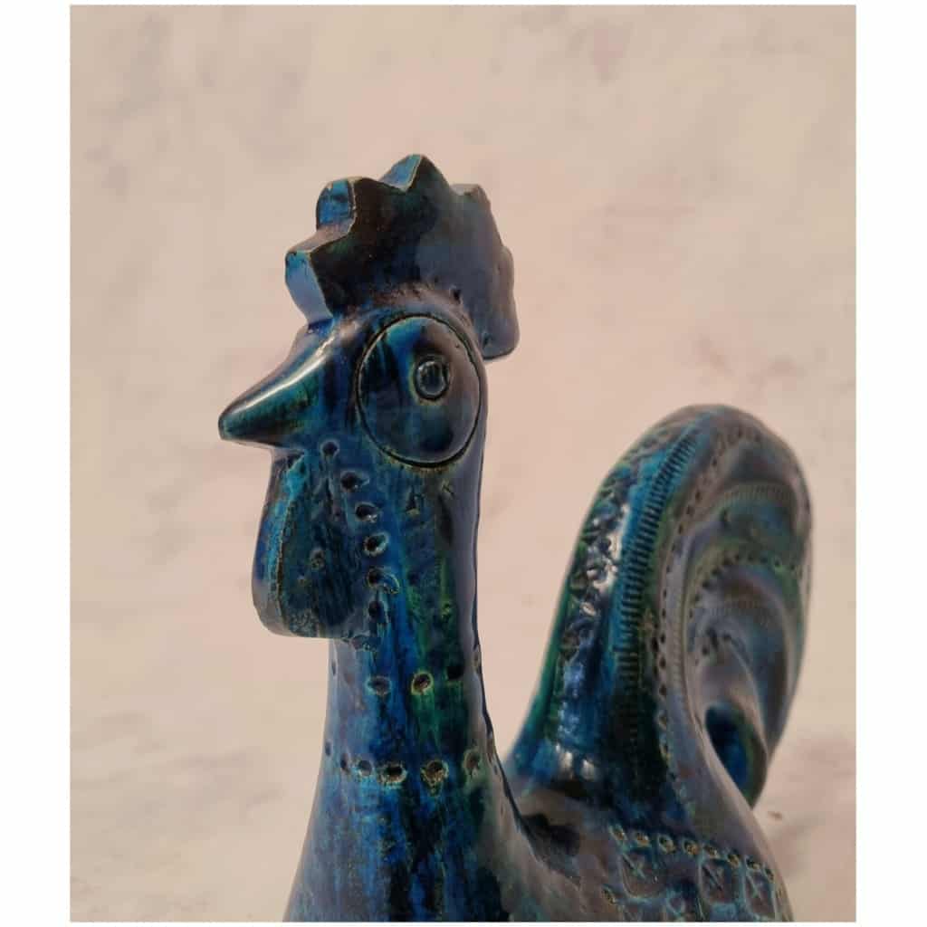 Vintage Rooster By Aldo Londi For Bitossi – Ceramic – Ca 1960 9