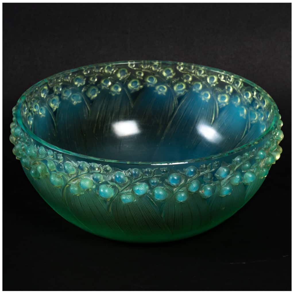 R.LALIQUE : Coupe « Muguet » 1931 5