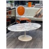 Eero Saarinen & Knoll International – table basse ovale « tulipe » en marbre 15