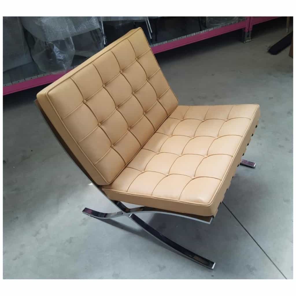 Knoll : Paire de Fauteuil Barcelona 5