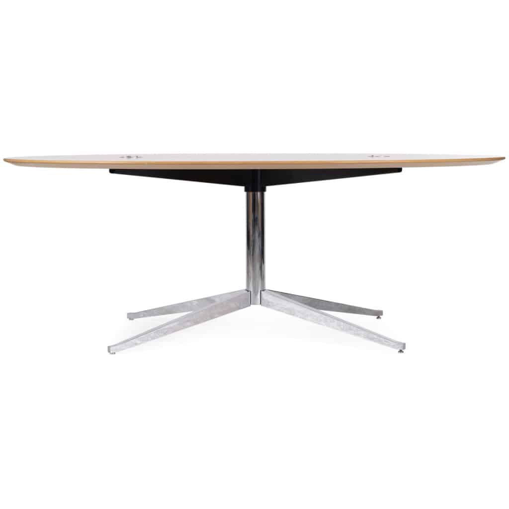 FLORENCE KNOLL: Large oval table 5