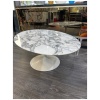 Eero Saarinen & Knoll International – table basse ovale « tulipe » en marbre 17
