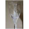 Marc Lalique : Deux flûtes à champagne  » Ange  » en Cristal 8