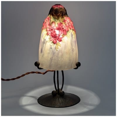 1920 Gabriel Argy Rousseau – Night Light Wood Anemones Glass Paste