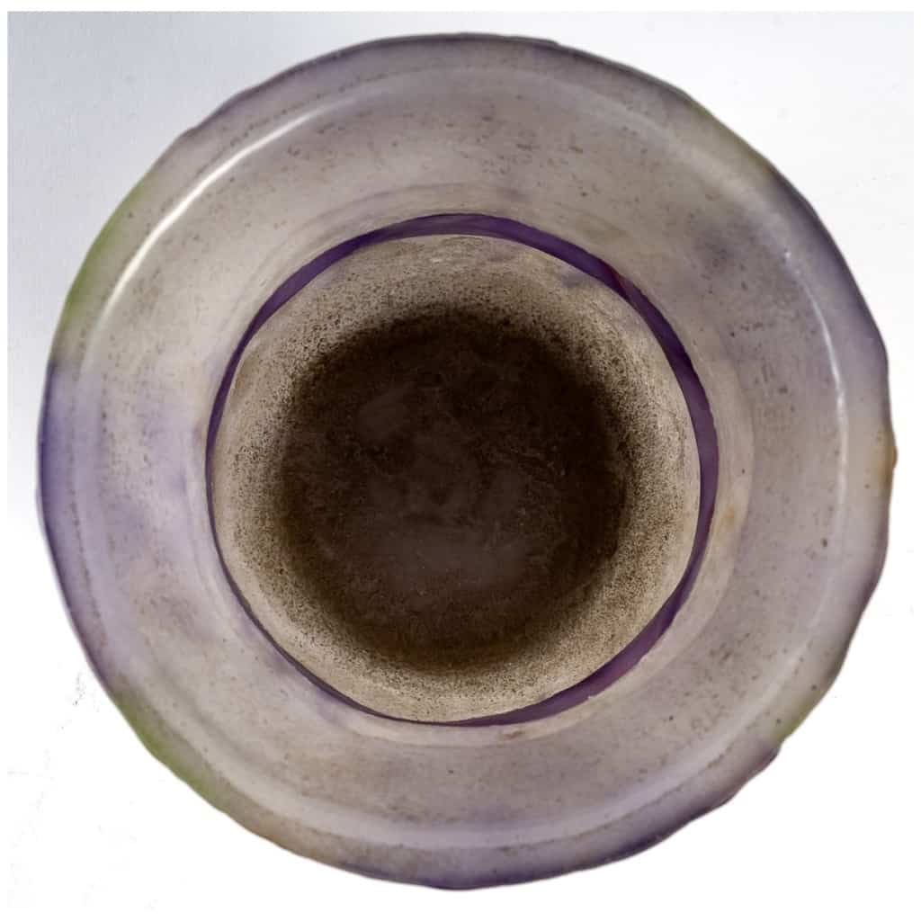 1922 Gabriel Argy-rousseau – Vase Tragi Comique Glass Paste 8