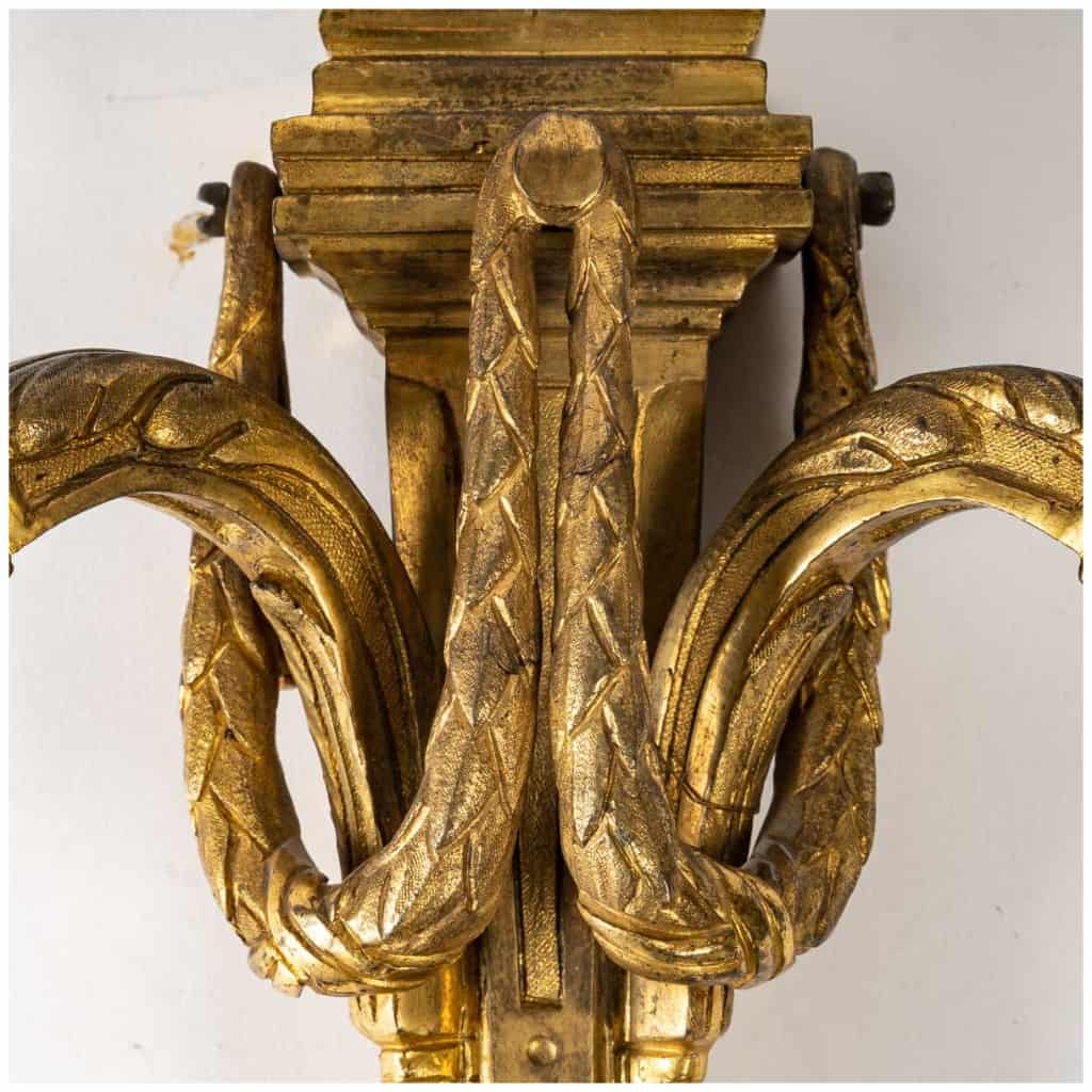 Pair of Louis period sconces XVI (1774 – 1793). 6