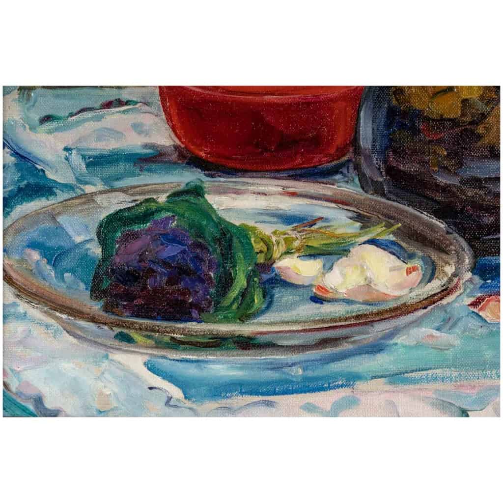 Angelina DRUMAUX (1881-1959). Bouquet de Roses. 5