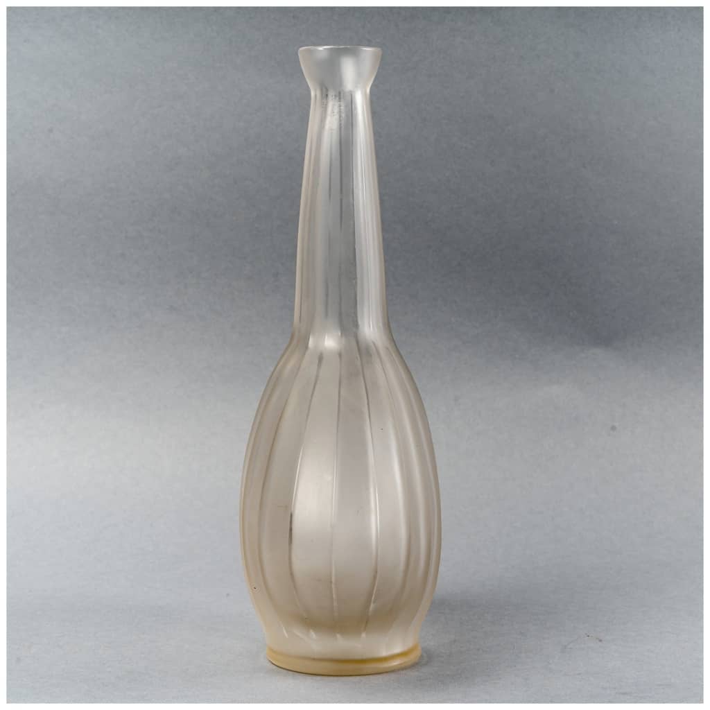 1919 René Lalique – Carafe A Côtes Plates Verre Blanc 5