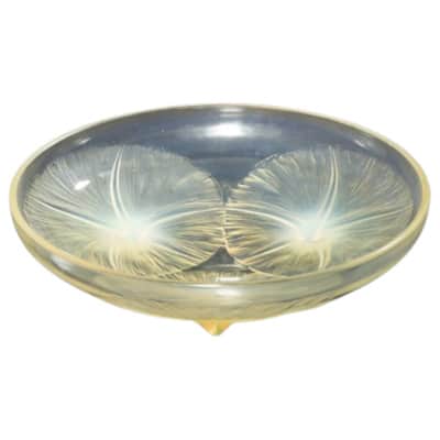 René LALIQUE (1860-1945): Opalescent "Volubilis" Cup.