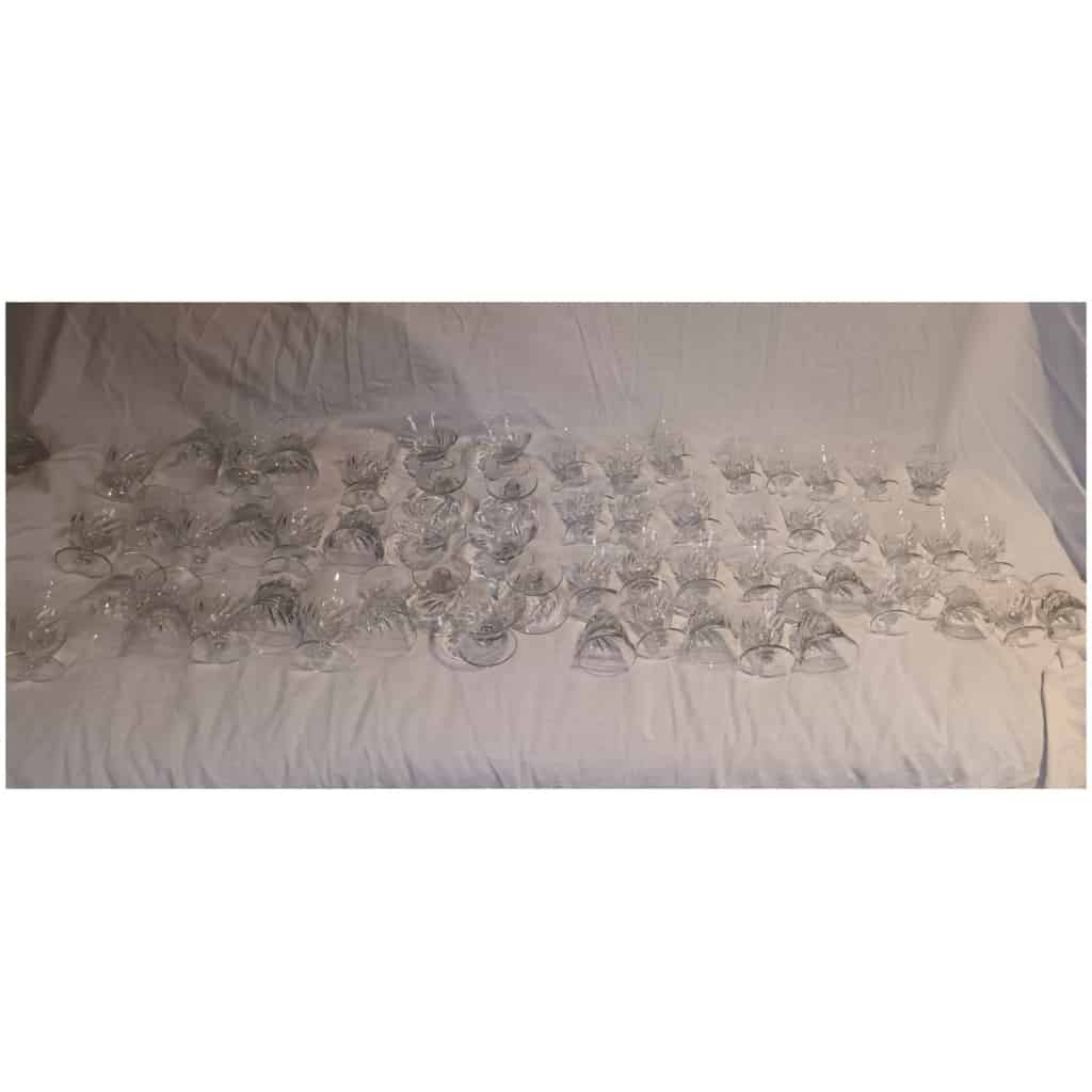 Champagne GLASSES AND CUPS signed Baccarat model Beauchêne 4