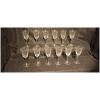service de 48 verres et broc à eau et carafe en cristal de Lorraine ( prix pour 50 pièces) 11