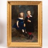Adolphe Etienne Piot (1825-1910), Children, oil on canvas, 1871 10