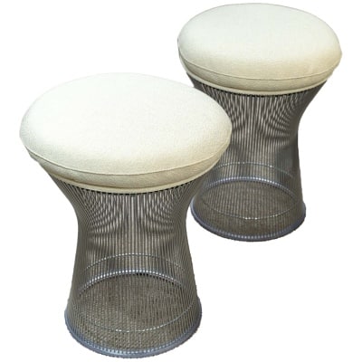 PLATNER TABOURET Knoll Designer Warren PLATNER