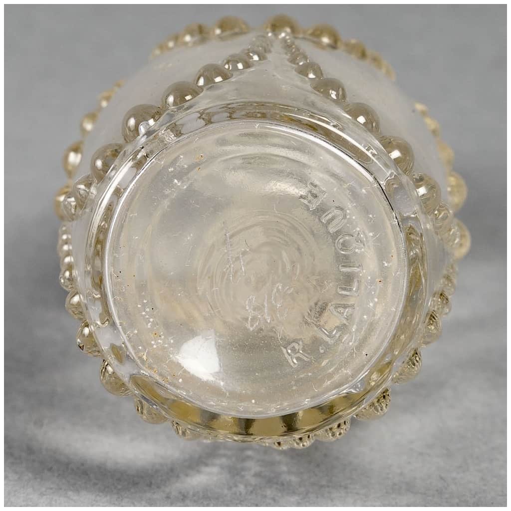 1926 René Lalique – Flacon Palerme Verre Blanc 6