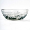 1921 René Lalique – Coupe Ondines Verre Blanc Patiné Bleu 14