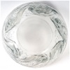 1921 René Lalique – Coupe Ondines Verre Blanc Patiné Bleu 15