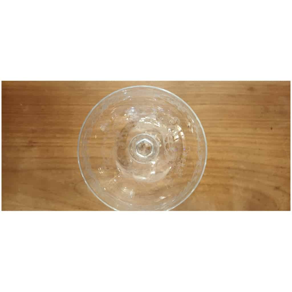 Coupes à champagne en cristal Saint Louis modèle Micado – VENDUES 5