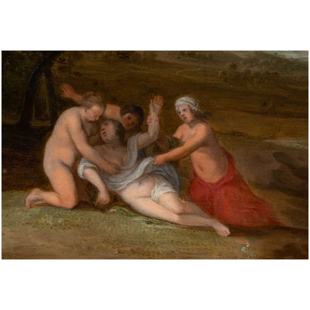 Cornelius Willaerts 1600-1666. Diane Discovering Callisto's Pregnancy. 6
