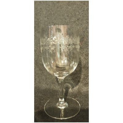 Verres à eau et à vin Baccarat modèle Sévigné