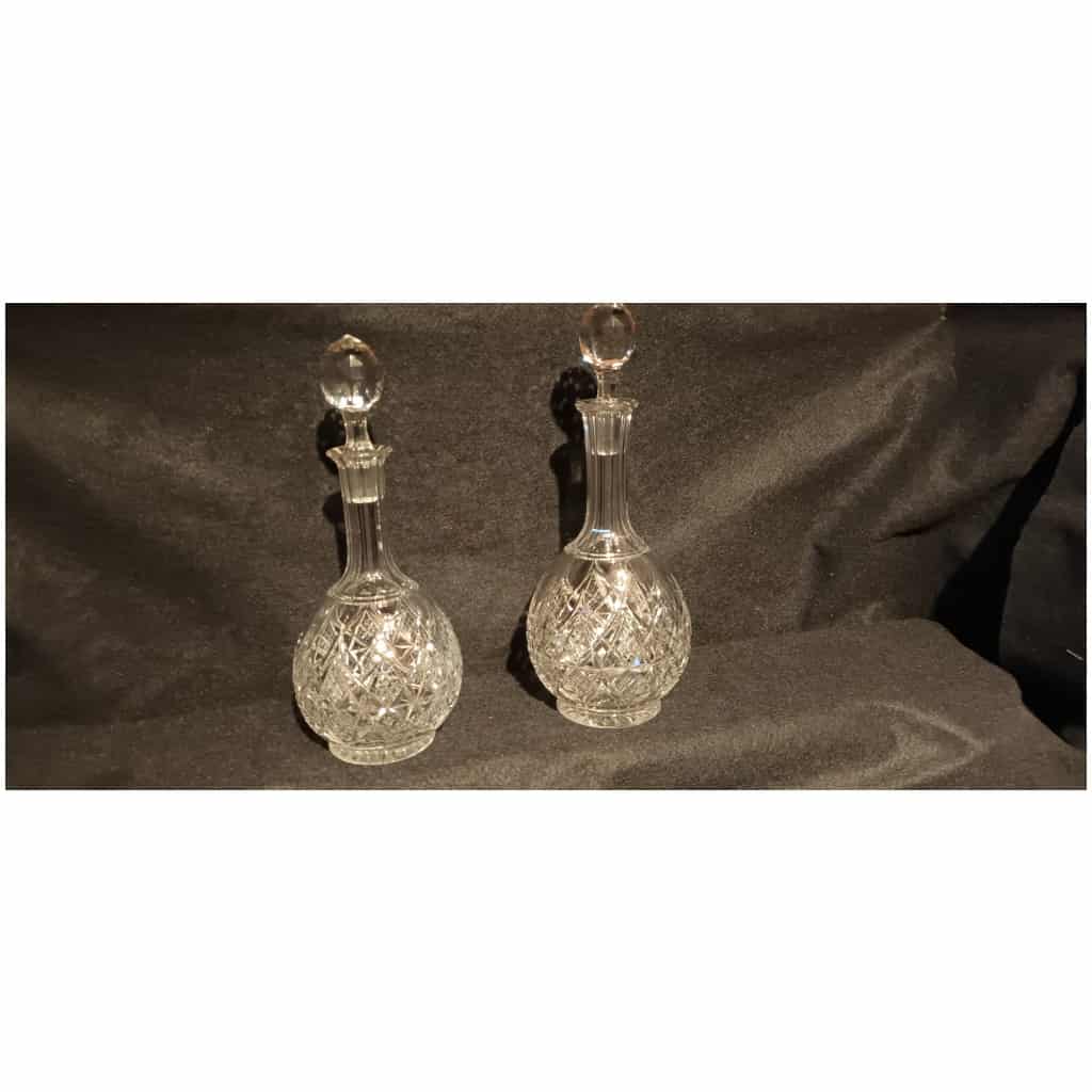 Baccarat Colbert 3 decanters