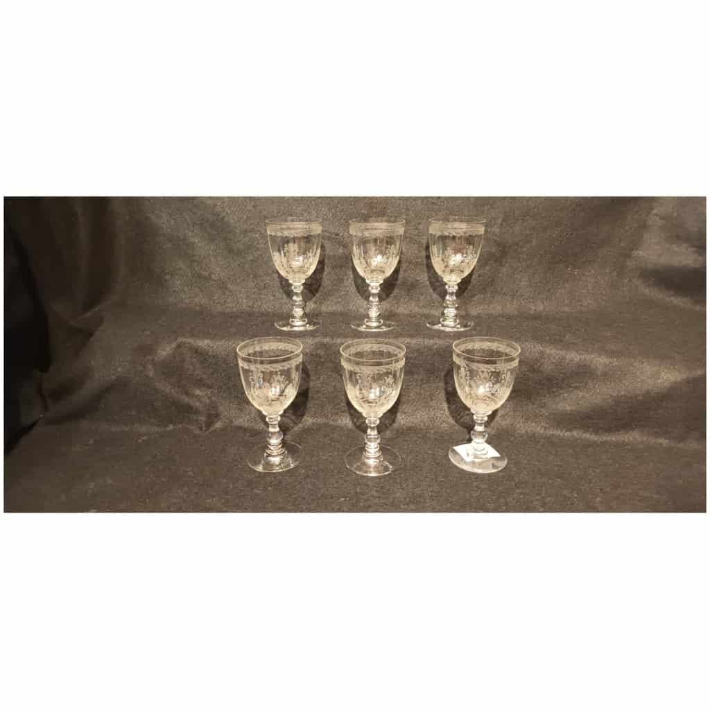 Baccarat 6 water glasses (SOLD) 3