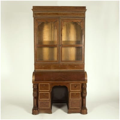 Desk in the style of Jacob-Desmalter in mahogany, XIXe